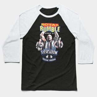 Steve Austin Stone Cold Baseball T-Shirt